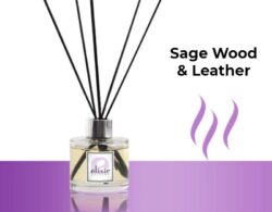 Sage Wood & Leather