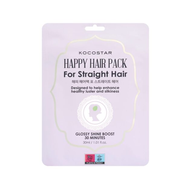 KOCOSTAR HAPPY HAIR PACK FOR STRAIGHT HAIR